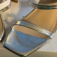 Load image into Gallery viewer, Elegant Silver Women's Heels, sz 9, 13D-1313s003