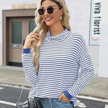 Load image into Gallery viewer, Trendy Long Sleeve Turtleneck Lightweight Oversized Sweater, large, 2J-1012T003,