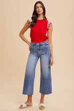 Load image into Gallery viewer, Annie Wear High Rise Wide Leg Jeans