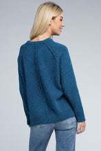 Load image into Gallery viewer, ZENANA Raglan Chenille Sweater