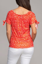 Load image into Gallery viewer, Nuvi Apparel Tie trim blouse