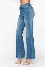 Load image into Gallery viewer, bytos Full Size Cat&#39;s Whiskers Mid Rise Bootcut Jeans