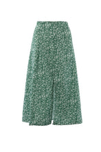 Load image into Gallery viewer, Nuvi Apparel Floral midi skirt with slit