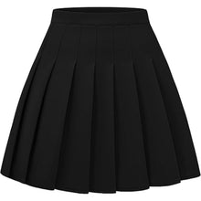 Load image into Gallery viewer, Pleated A-Line Short Mini Basic Skirt Skort, SIZE 8-10, 2L-144B007