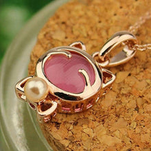 Load image into Gallery viewer, Lucky Cat Bohemian Statement Necklace 10E-J014