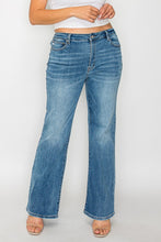 Load image into Gallery viewer, bytos Full Size Cat&#39;s Whiskers Mid Rise Bootcut Jeans