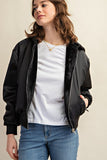 Sweet Generis REVERSIBLE ALL WEATHER FUR LINED BOMBER JACKET