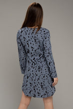 Load image into Gallery viewer, Nuvi Apparel Leopard Animal Print V neck Dress