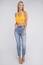 Load image into Gallery viewer, ZENANA Ribbed Cropped Racerback Tank Top