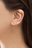 Lovoda Mini Needle Drop Earrings