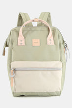 Load image into Gallery viewer, Himawari Water Resistant Canvas Backpack Bag with Side Pockets