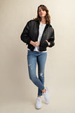 Sweet Generis REVERSIBLE ALL WEATHER FUR LINED BOMBER JACKET