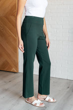 Load image into Gallery viewer, Dear Scarlett Magic Straight Pants in Hunter Green