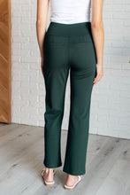Load image into Gallery viewer, Dear Scarlett Magic Straight Pants in Hunter Green