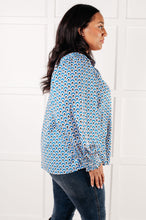 Load image into Gallery viewer, ONE ELEVEN NORTH Skies Above Patterned Button Up Shirt