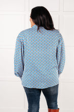 Load image into Gallery viewer, ONE ELEVEN NORTH Skies Above Patterned Button Up Shirt