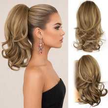 Load image into Gallery viewer, 14 Inch Ponytail Extension - Wavy, Claw Clip Ponytail Extension, 18B-201H001
