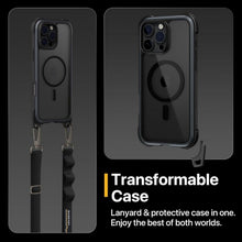 Load image into Gallery viewer, iPhone 16 Pro Max Case with Strap 2-in-1 Protective &amp; Lanyard Case, 20J-171PH006