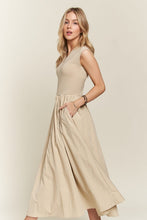 Load image into Gallery viewer, ADORA V-Neck Cap Sleeve Dress