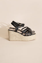 Load image into Gallery viewer, WEBSTER-3 WEDGE SANDAL PLATFORM HEELS