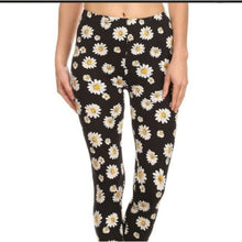 Load image into Gallery viewer, Soft Daisy Leggings 15I-L027