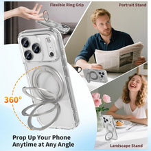 Load image into Gallery viewer, 360° Magnetic Stand Case Compatible with iPhone 17 Pro, 20H-164PH006