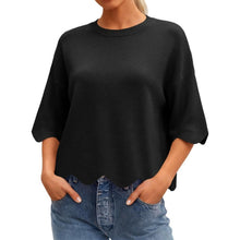Load image into Gallery viewer, Lightweight Crewneck Knit Pullover Sweater, XXL, 22J-197T001