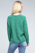 Load image into Gallery viewer, ZENANA Raglan Chenille Sweater