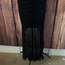 Load image into Gallery viewer, Elegant Black Strapless Dress, Medium, 1JJ-110D050