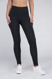 Ambiance Apparel Active Leggings Featuring Concealed Pockets