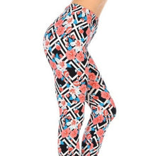 Load image into Gallery viewer, PINK BLOSSOM DIAMOND GEO LEGGINGS 15J-L102