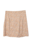 Lilou Leopard print shirred skirt