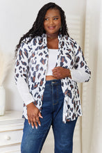 Load image into Gallery viewer, Double Take Leopard Long Sleeve Cardigan