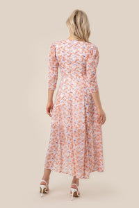 Lilou V neck maxi dress