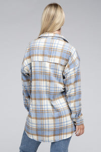 Nuvi Apparel Plaid Shacket