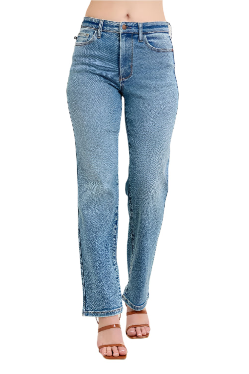 Hw Vintage Straight Jeans