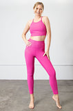 Rae Mode Nylon Rib Yoga Leggings