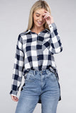 Ambiance Apparel Classic Plaid Flannel Shirt