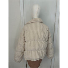 Load image into Gallery viewer, Puffer Down Padded Beige Jacket, XL, 21O-194T012