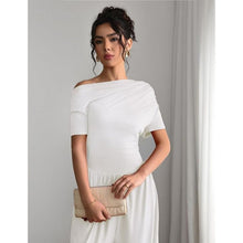 Load image into Gallery viewer, High Waist One Piece Jumpsuits Off The Shoulder Wide Leg, Medium, 9F-194J001
