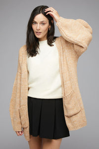 Davi & Dani KNIT LONG SLEEVE CARDIGAN