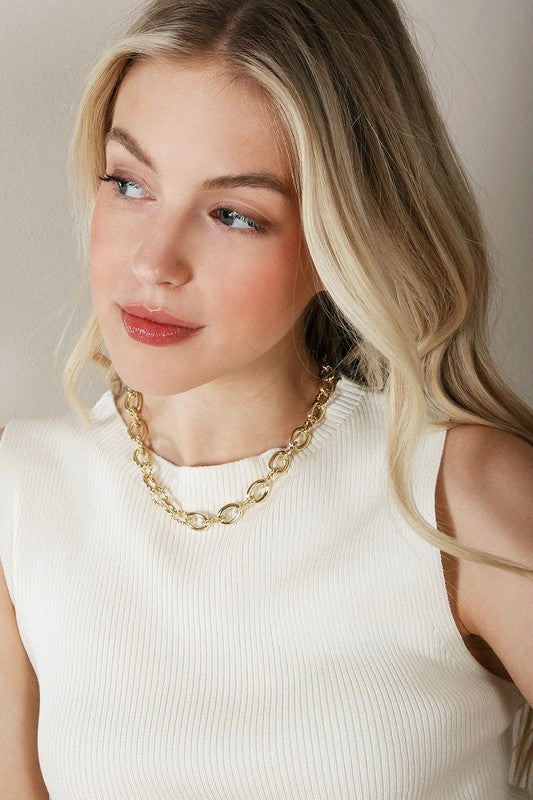 Lilou Bold chain necklace