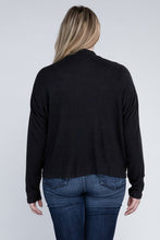 Load image into Gallery viewer, Ambiance Apparel Plus Drop Shoulder Long Sleeve Top