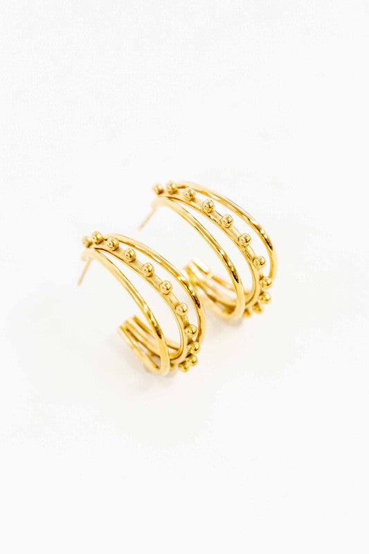 Lovoda Haven Hoop Earrings