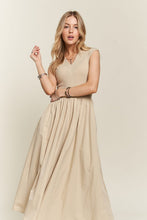 Load image into Gallery viewer, ADORA V-Neck Cap Sleeve Dress