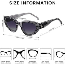 Load image into Gallery viewer, Cat Eye Sunglasses, 1GG-145SUNG020