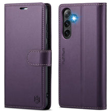 Load image into Gallery viewer, Galaxy S24, Credit Card Holder, PU Leather Folio Flip Kickstand, 20F184PH007