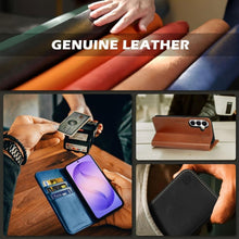Load image into Gallery viewer, Galaxy S25 6.2", Genuine Leather Magnetic Case, 20K-196PH006