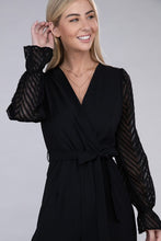 Load image into Gallery viewer, Nuvi Apparel Sheer sleeve and Wide leg Jumpsuit