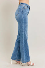 Load image into Gallery viewer, High Waist Straight Jeans Side
